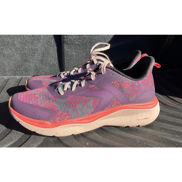 KEEN Shoes - KEEN 1030369 Leiki Speed Hiking Shoes for Ladies - Plum Perfect/Floral Sz 10.5